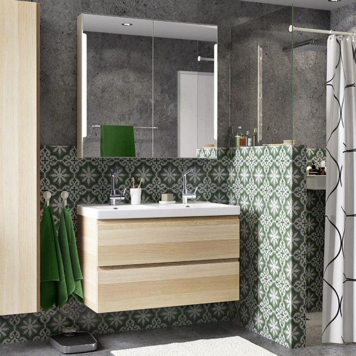 Tout Pour Une Salle De Bains Ikea : Femme Actuelle Le Mag encequiconcerne Ikéa Salle De Bain