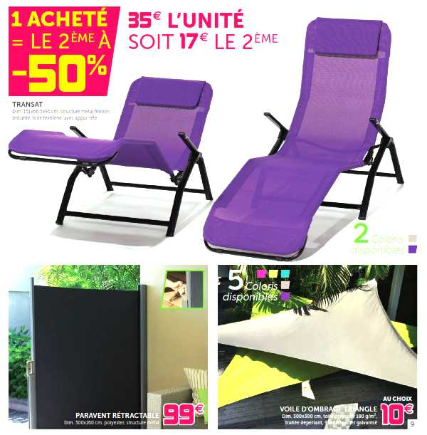Transat De Jardin Gifi tout Gifi Dream Transat De Jardin Gifi tout Gifi Dream