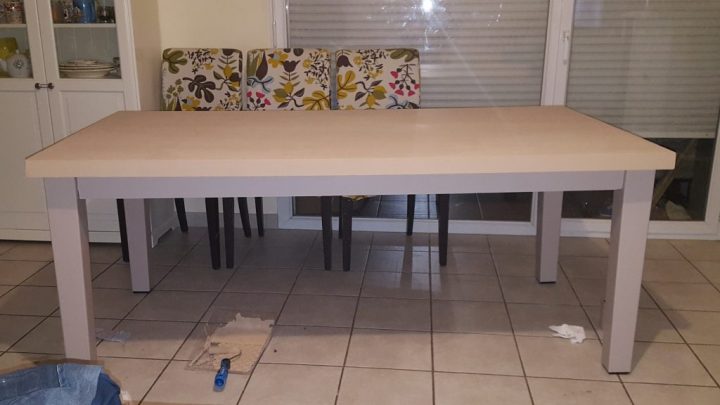 Transformation Table Bjursta tout Table A Manger Ikea