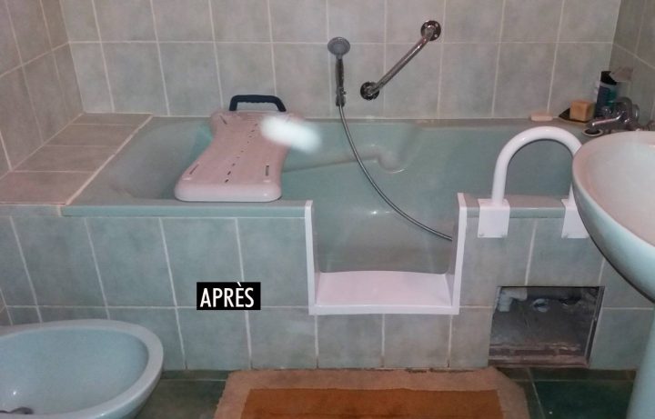 Transformer Une Baignoire En Douche Pour Personnes Âgées Ou destiné Douche Personne Agée