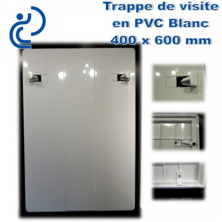 Trappe De Visite En Pvc Blanc 40X60 concernant Trappe D'Accès Toiture Terrasse