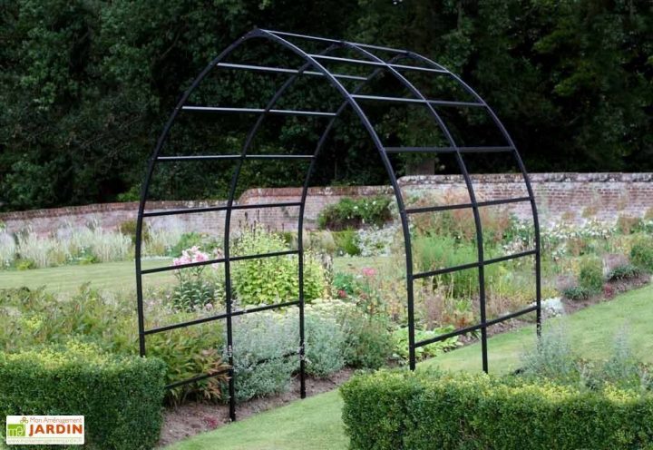 Tunnel Fer Forgé Gothic (208X200X277) – Harrod à Arche De Jardin En Fer Forgé Tunnel Fer Forgé Gothic (208X200X277) – Harrod à Arche De Jardin En Fer Forgé