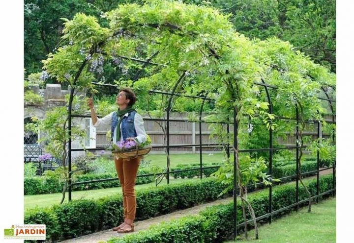 Tunnel Fer Forgé Roman 2 (4 Dimensions) – Harrod tout Arche De Jardin En Fer Forgé Tunnel Fer Forgé Roman 2 (4 Dimensions) – Harrod tout Arche De Jardin En Fer Forgé