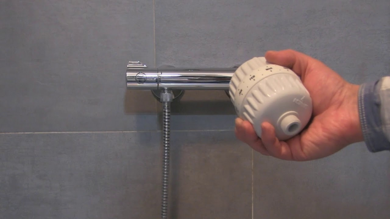 &quot;tuto&quot; Installation Du Filtre Douche Anti Calcaire / Chlore Sdb Leau-Lavie concernant Filtre Douche Sprite