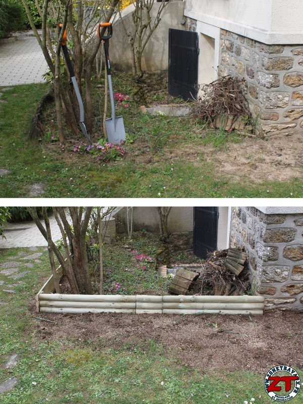 Tuto : Installer Des Bordures De Jardin serapportantà Bordure Jardin Brico Depot