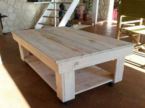 Tuto Meuble En Bois De Palette – Tuto-Palette concernant Construire Sa Table De Jardin