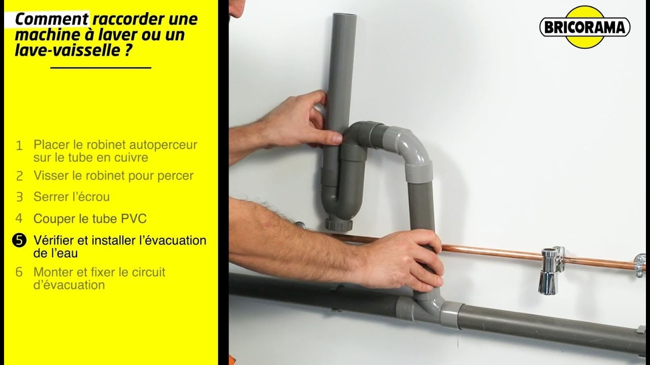 Brancher Lave Vaisselle Sur Evier
