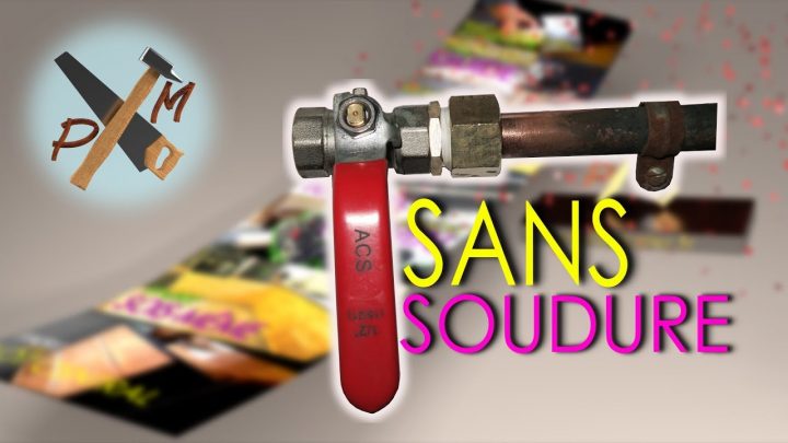 Tutoriel Installer Un Robinet Avec Un Accord À Visser Sur Une Tuyauterie  Cuivre, Simple Et Efficace encequiconcerne Robinet D Arrêt Sans Soudure