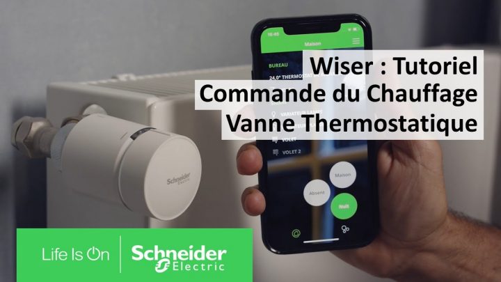 Tutoriel Wiser – Comment Commander Votre Chauffage Avec La Tête De Vanne  Thermostatique Connectée ? tout Robinet Thermostatique Connecté