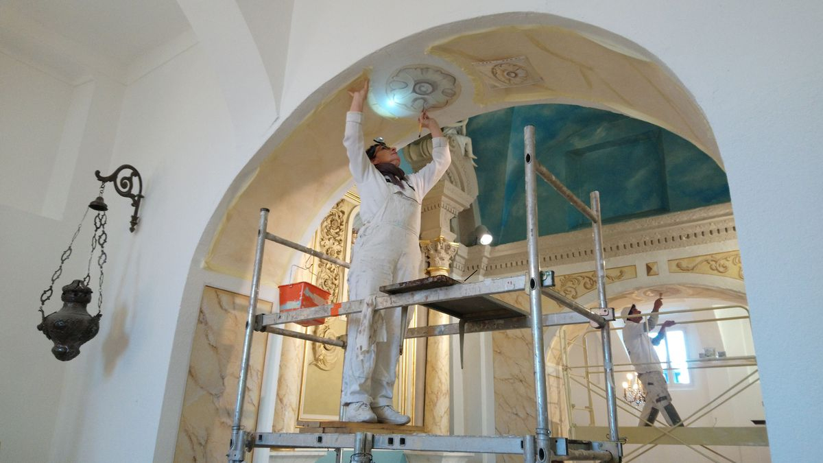 Un Chantier École Pour Restaurer L'église De Colomars tout Chambre Des Metiers Nice