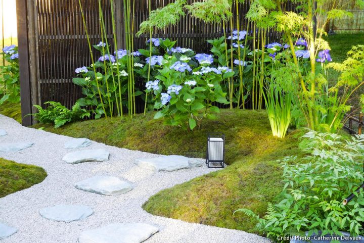 Un Jardin Zen Inspiré Des Temples Japonais – Détente Jardin destiné Petit Jardin Zen