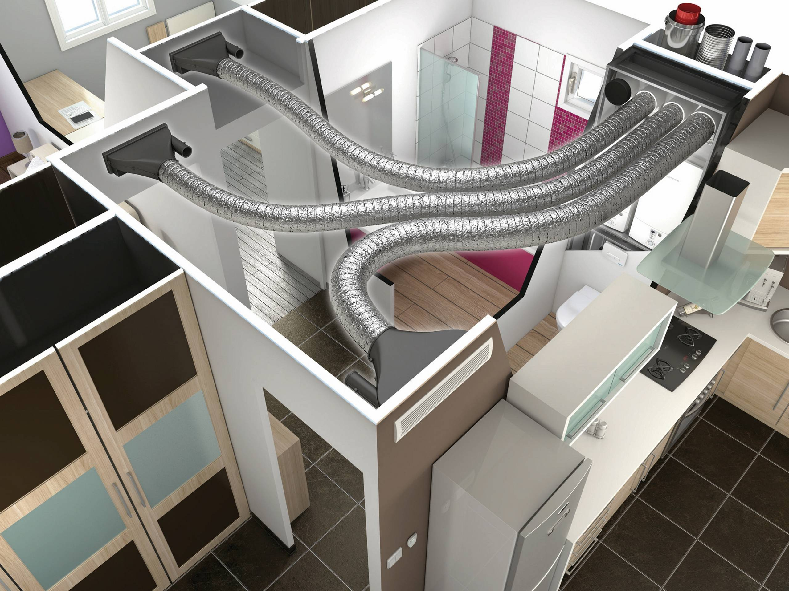 Un Nouveau Souffle Dans La Ventilation tout Ventilation Salle De Bain Sans Vmc
