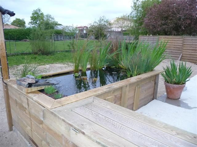 Un Projet En Bout De Terrasse | Bassin De Jardin concernant Bassin De Jardin Hors Sol