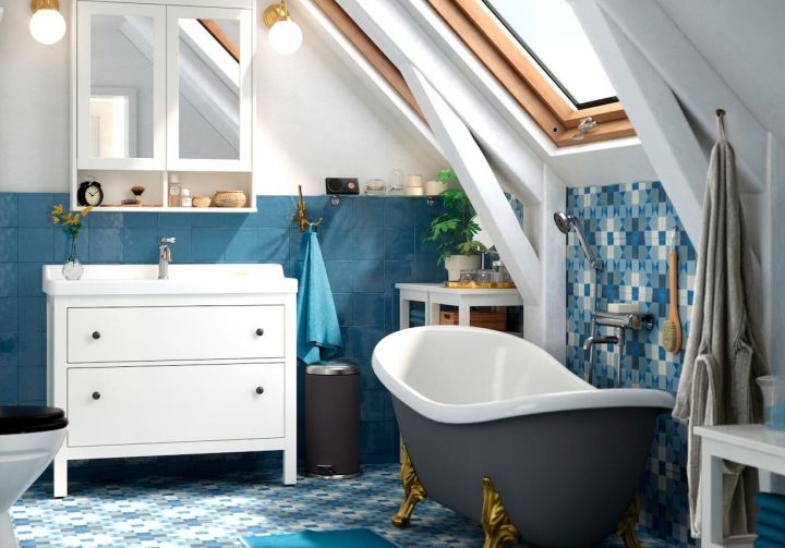 Une Salle De Bains Comme Chez Ikea – Elle Décoration intérieur Ikéa Salle De Bain