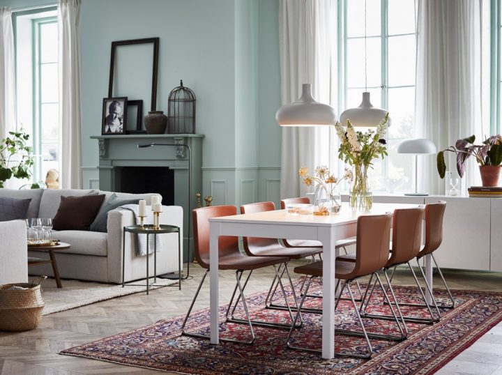 Une Table Pour Deux, Quatre Ou Six – Ikea serapportantà Coin Set De Table À Manger