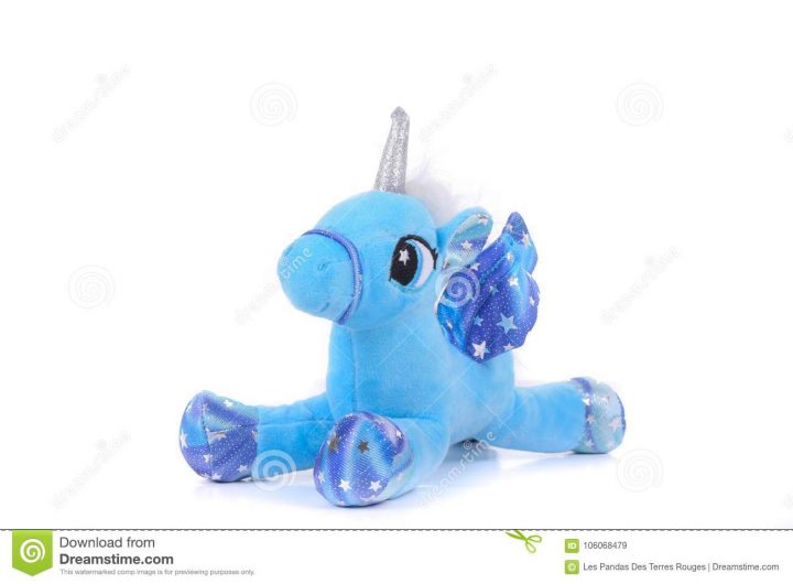 Unicorn Plush Cute Toy Child Gifi Stock Image – Image Of pour Gifi Dream