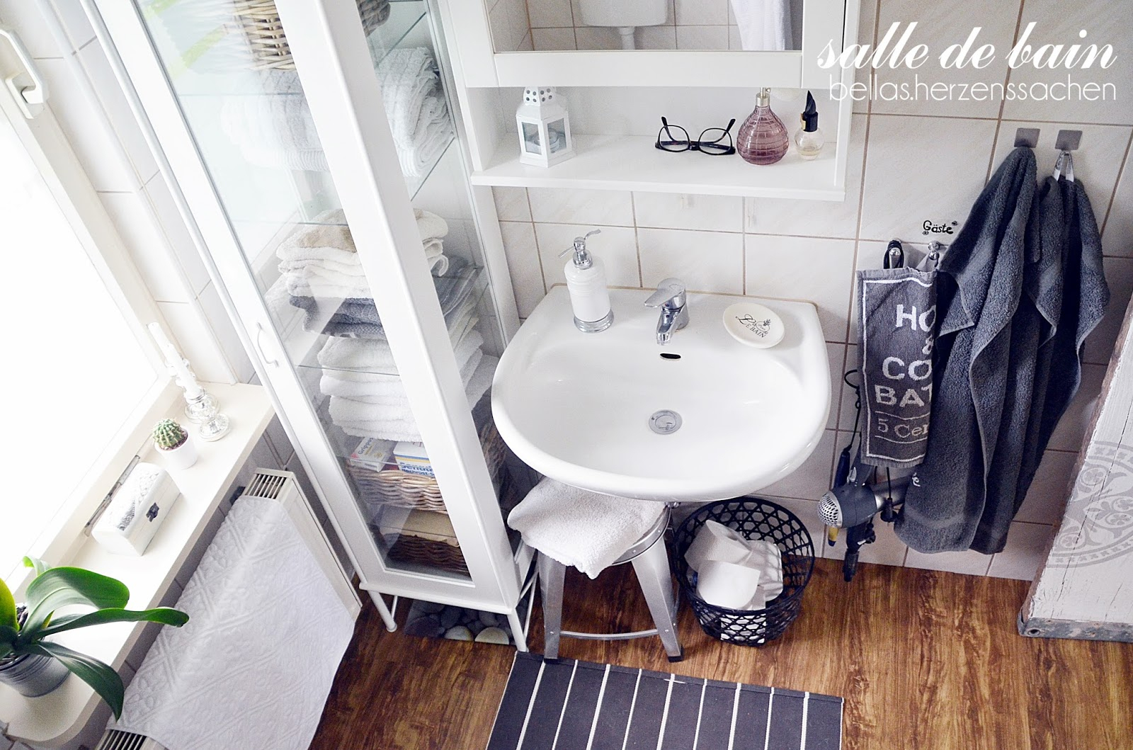 Unser Bad - Salle De Bain - Bellas.herzenssachen tout Accessoire Salle De Bain Ikea