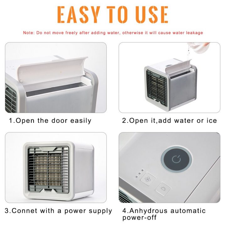 Usb Mini Climatiseur Portable Facile Refroidisseur D'air Ventilateur Bureau  Espace Refroidisseur Espace Personnel Air Ventilateur De Refroidissement encequiconcerne Mini Climatiseur Pour Chambre