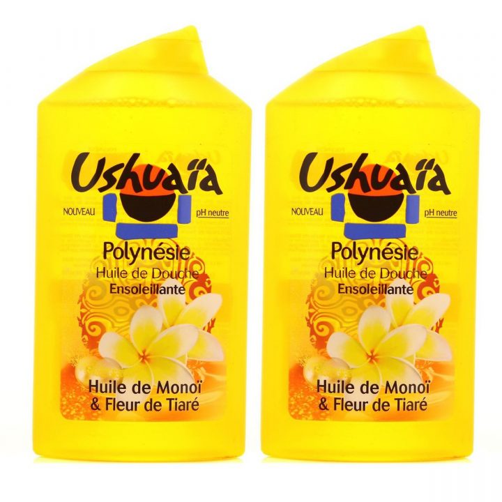 Ushuaïa Huile De Douche Ensoleillante Huile De Monoï Et Fleur De Tiaré intérieur Gel Douche Monoi