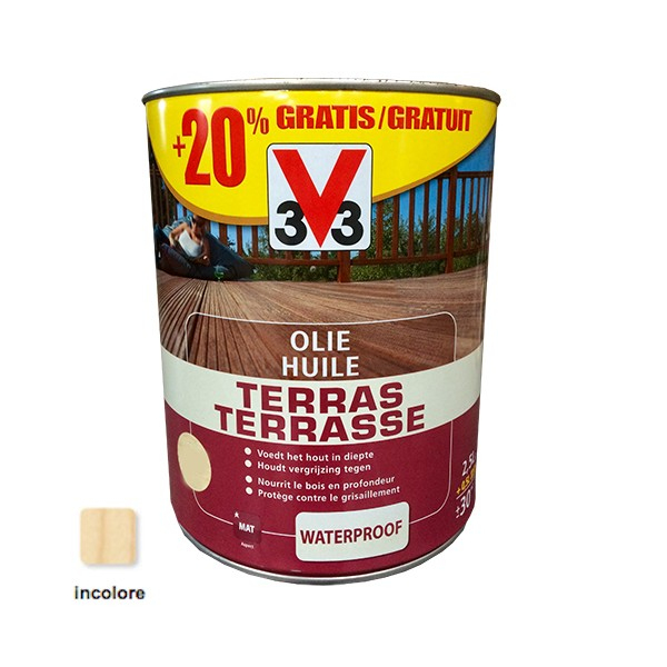 V33 Huile Terrasse Pas Cher En Ligne intérieur Peinture V33 Terrasse Bois