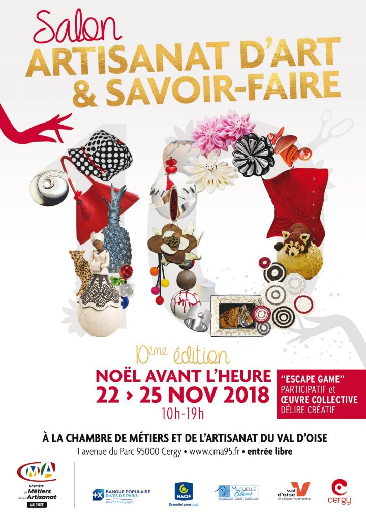Val-D'oise. Artisanat : Le Salon Noël Avant L'heure Fête Ses concernant Chambre Des Metiers Cergy