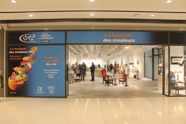 Val-D'oise. Artisanat Local : Une Boutique Éphémère Aux 3 pour Chambre Des Metiers Cergy