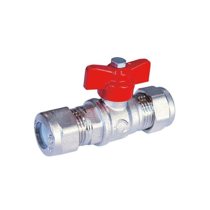 Vanne Bicone Ø14 Pour Tube Cuivre avec Robinet D Arrêt Sans Soudure