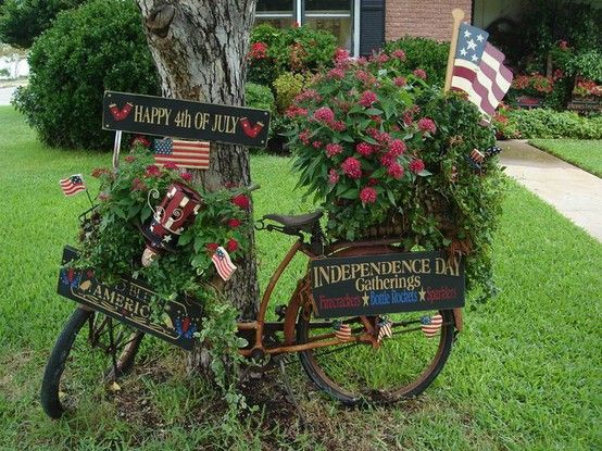 Vélo Fleuri | Deco Petit Jardin, Decoration Jardin pour Velo Deco Jardin