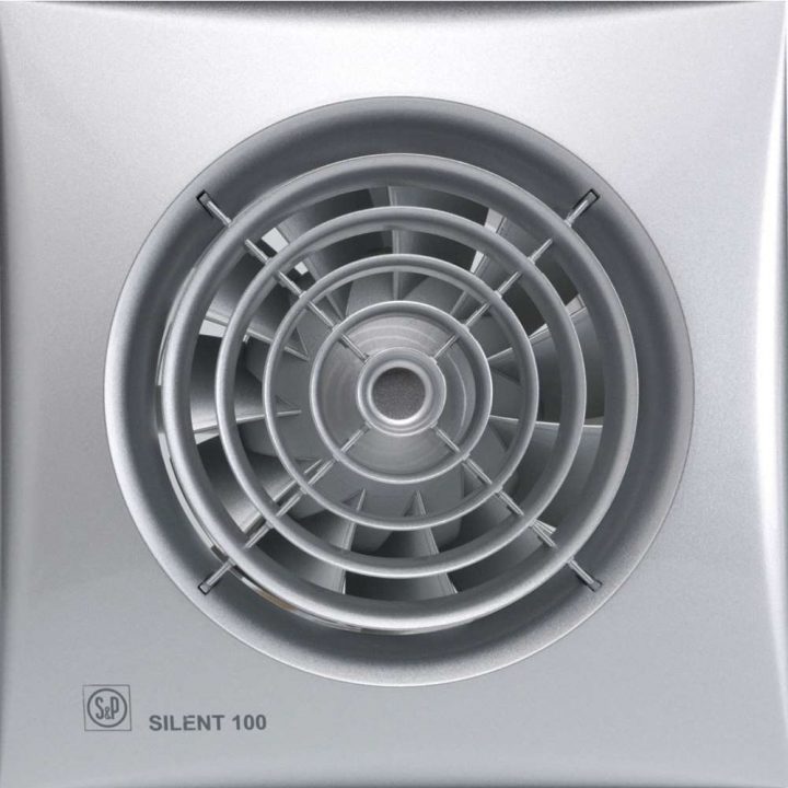 Ventilateur Pour Salles De Bain/Wc Silent 300 Cz Silver pour Ventilateur Salle De Bain