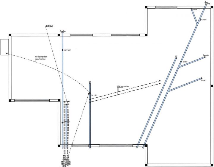Ventilation Haute Eaux Usées, Plan Correct ? – 10 Messages avec Diametre Evacuation Douche