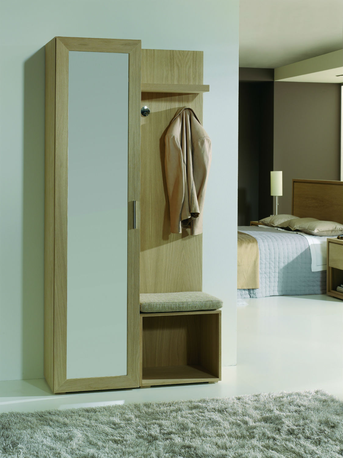 Vestiaire D’Entrée En Bois pour Meuble Pour Une Entrée