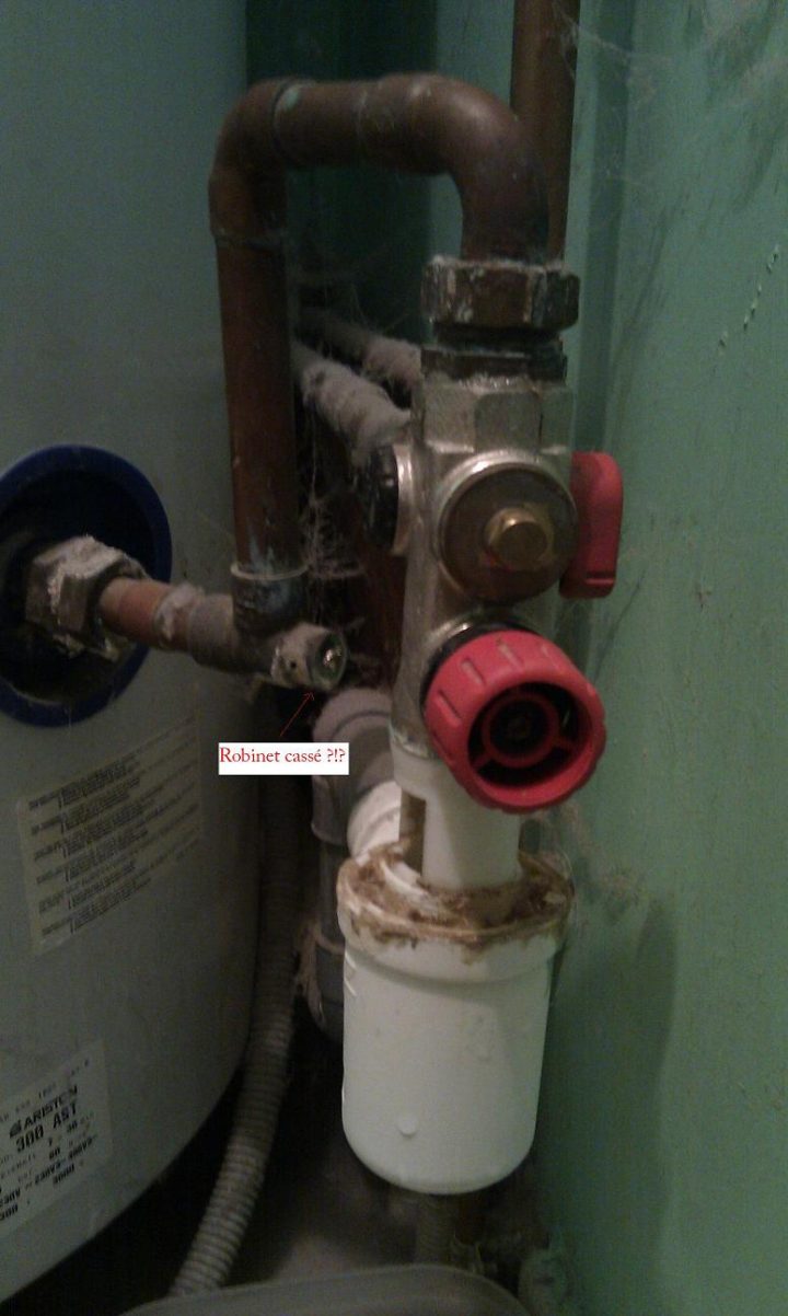 Vidange Chauffe Eau Electrique intérieur Robinet De Purge Chauffe Eau