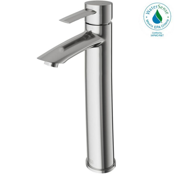 Vigo Robinet De Salle De Bain Shadow En Nickel Brossé tout Robinet De Salle De Bain