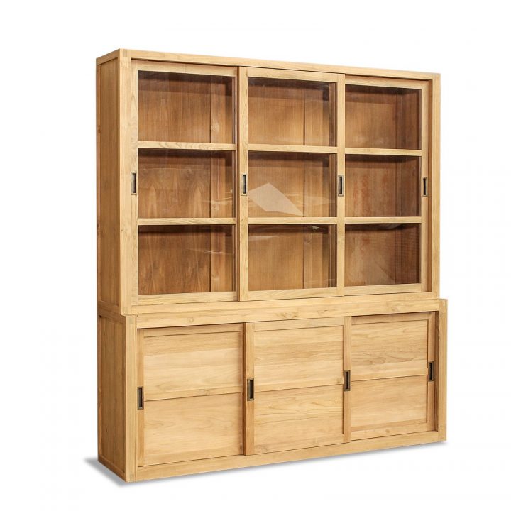 Vitrine En Teck – Mobilier Unique Pour Le Salon – Rue De Siam concernant Vitrine Meuble Vitrine En Teck – Mobilier Unique Pour Le Salon – Rue De Siam concernant Vitrine Meuble