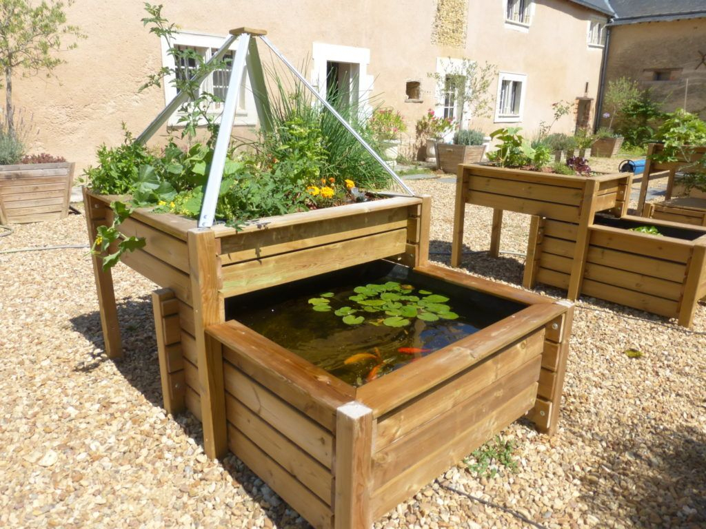 Voilà Une Idée Qui Est Géniale, Même Sur Un Balcon pour Créer Des Bacs De Jardin Avec Des Palettes