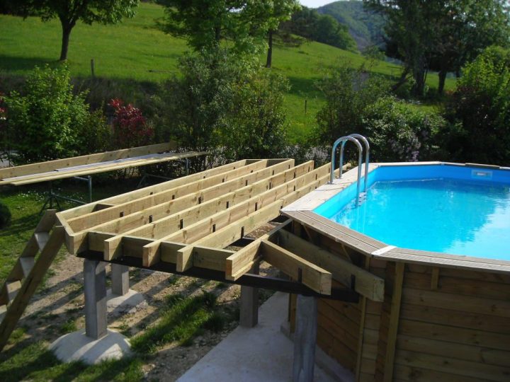 Vous Avez Cherché Structure Bois Pour Piscine Hors Sol intérieur Kit Terrasse Bois Pour Piscine Hors Sol