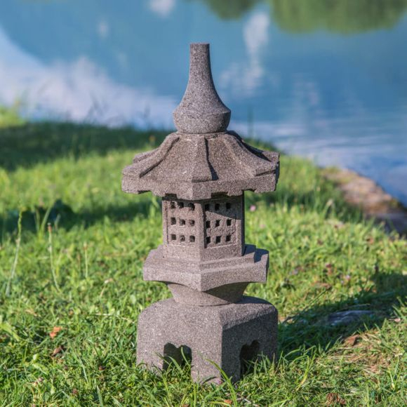 Wanda Collection – Lanterne Japonaise Toro En Pierre De encequiconcerne Lanterne Japonaise Jardin