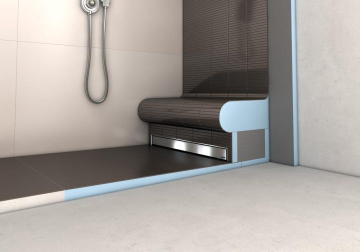 Wedi Douche pour Douche A Carreler