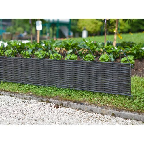 Windhager – Bordure De Jardin En Résine Tressée Et Métal à Bordure Jardin Metal Windhager – Bordure De Jardin En Résine Tressée Et Métal à Bordure Jardin Metal
