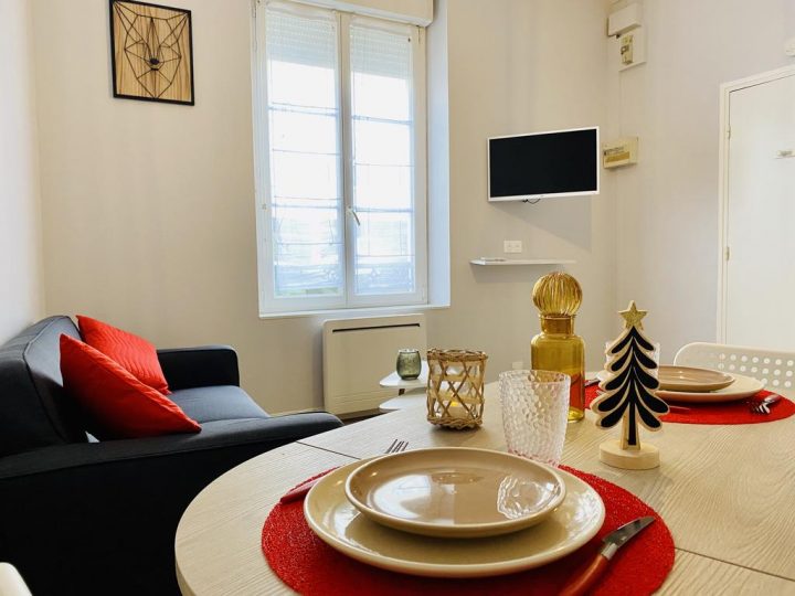 Wohnung Meublé Au Cœur De Reims, Wohnung Reims pour Appartement Meublé Reims