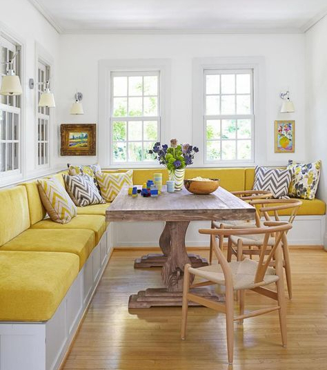 10 Exemples De Salles À Manger Avec Banquettes tout Banquette Salle À Manger Avec Dossier