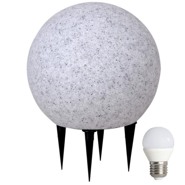 6, 5 Watt Led Außen Lampe Garten Teich Deko Kugel Granit dedans Boule Granit Extérieur 6, 5 Watt Led Außen Lampe Garten Teich Deko Kugel Granit dedans Boule Granit Extérieur