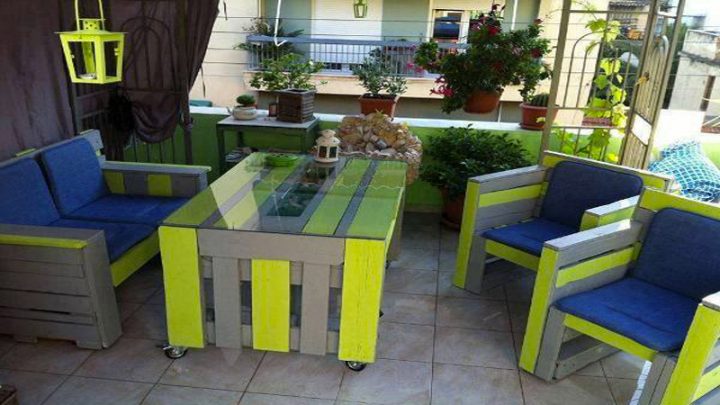 6 Tables En Palettes Pour Un Jardin Hyper Sympa I Deco-Cool intérieur Salon De Jardin En Palette