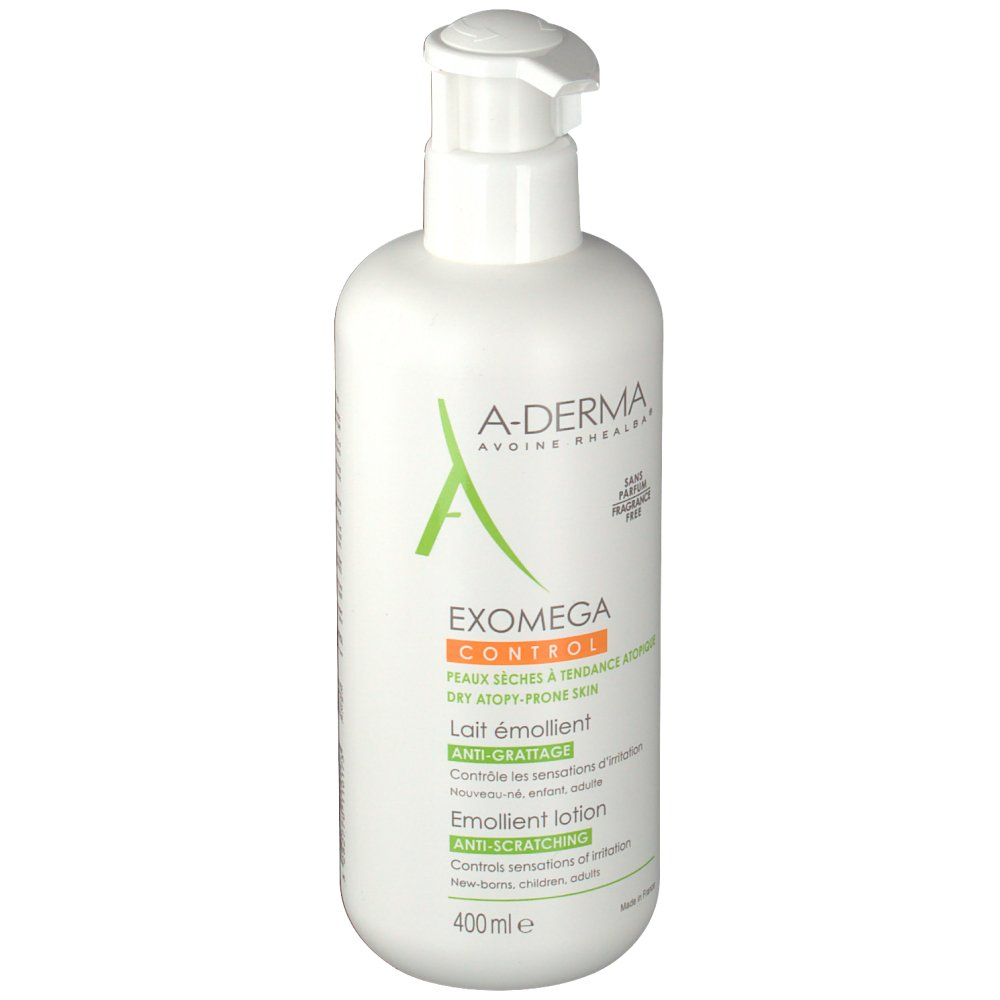 A-Derma Exomega Control Latte Emolliente - Shop-Farmacia.it à Aderma Exomega