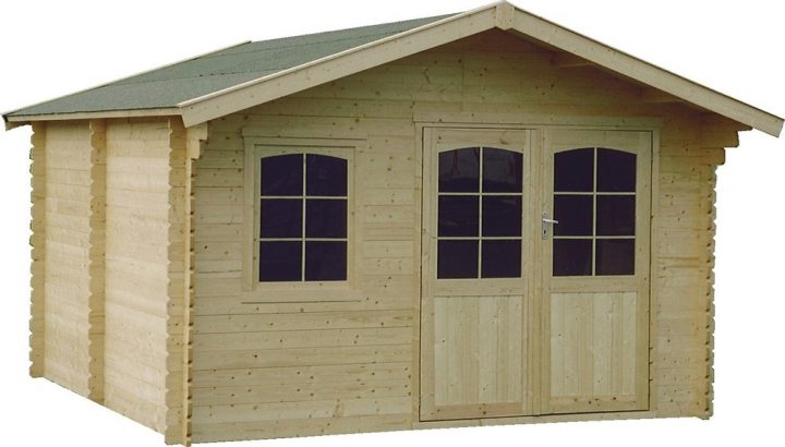 Abri 44Mm Decor & Jardin Fordiger 12,99M² | Bricomarché intérieur Bricomarché Abri Jardin