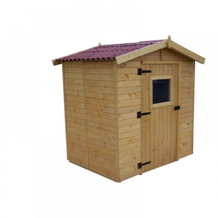 Abri De Jardin Bois 16 Mm Eden 1,83 M2 Habrita | Bricozor encequiconcerne Abri Jardin Bois