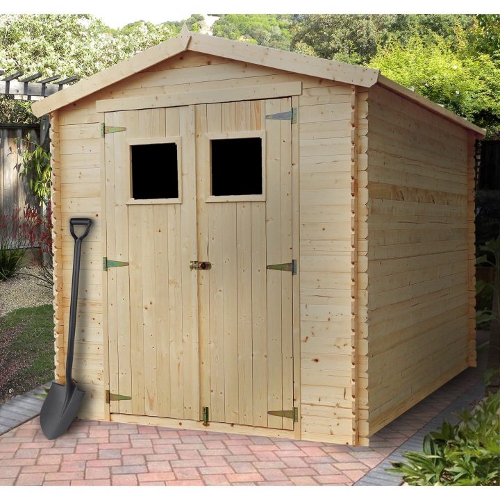 Abri De Jardin Bois 5,00 M2 : Trigano Store dedans Abri De Moto En Bois Abri De Jardin Bois 5,00 M2 : Trigano Store dedans Abri De Moto En Bois