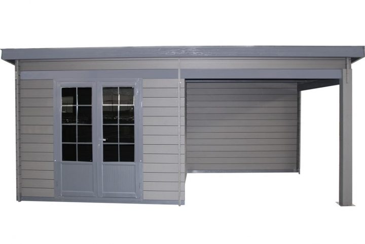 Abri De Jardin Composite Colo / Toit Plat / 14.30M² – Abri pour Abri De Jardin Composite Pas Cher