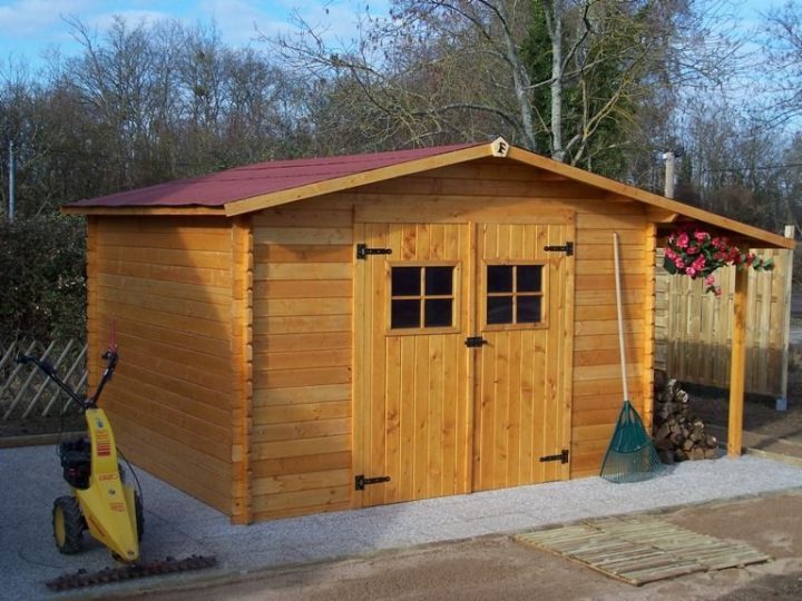 Abri De Jardin En Bois Avec Bucher Venise 14.97M² Ep. 28Mm serapportantà Abri En Bois Abri De Jardin En Bois Avec Bucher Venise 14.97M² Ep. 28Mm serapportantà Abri En Bois