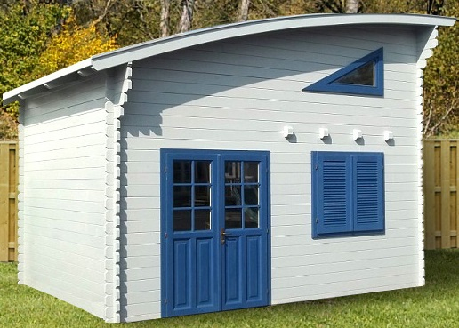 Abri De Jardin En Bois Chalets Habitables En Bois31 Jpg à Chalet De Jardin Habitable